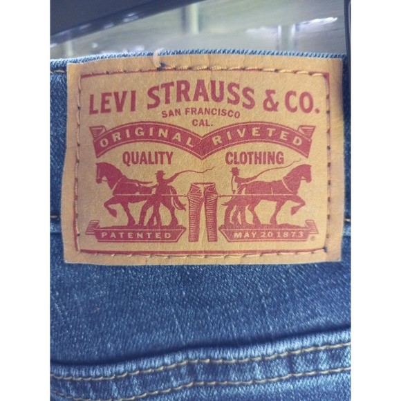 LEVI WOMEN'S  STRAIGHT LEG SIZE 6 Strech - Picture 4 of 4